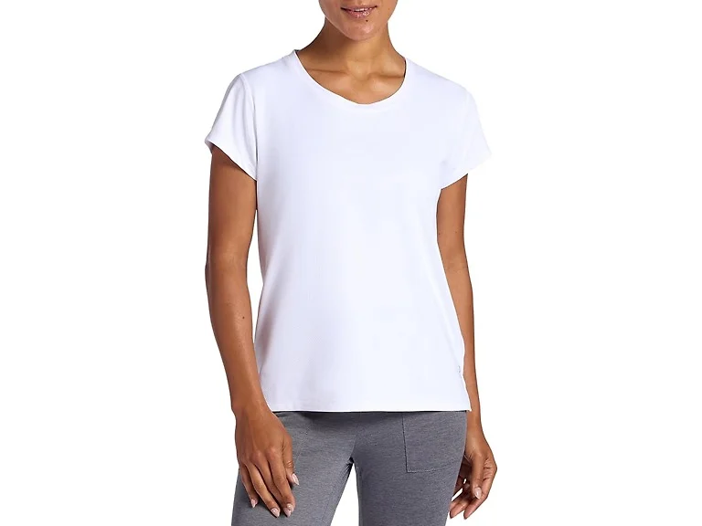 HEAD Women (S) Cooldown Short T-shirt Stark White