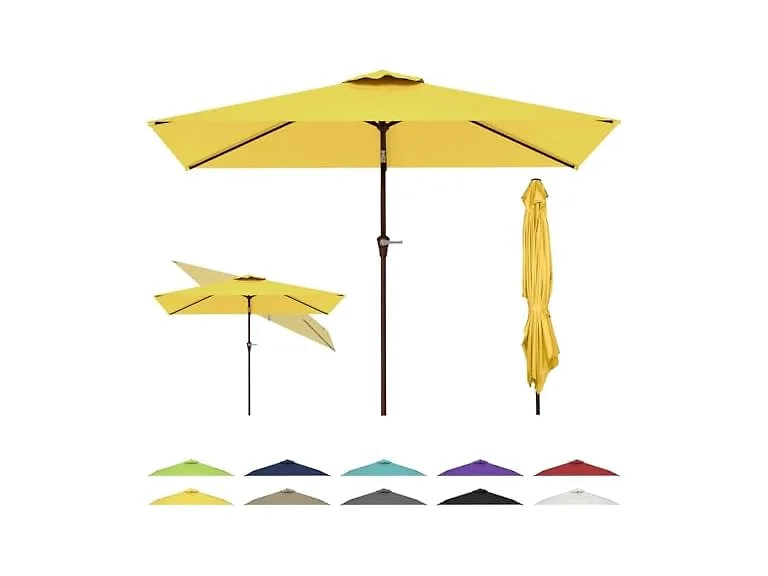 GREENVINES 6.5x10 FT Outdoor-Patio-Umbrella