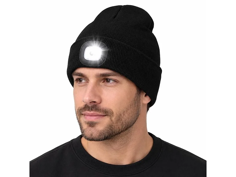LED Headlamp Beanie