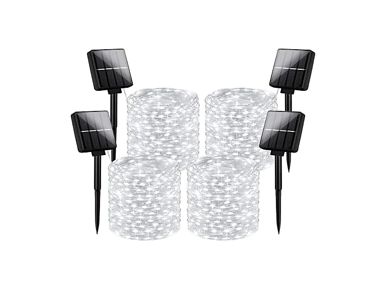 Brightever Solar String Lights Waterproof 288FT, 4Pk