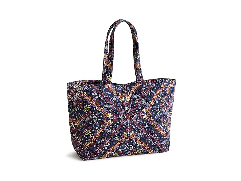 Vera Bradley Premium Cotton Hathaway Tote Bag