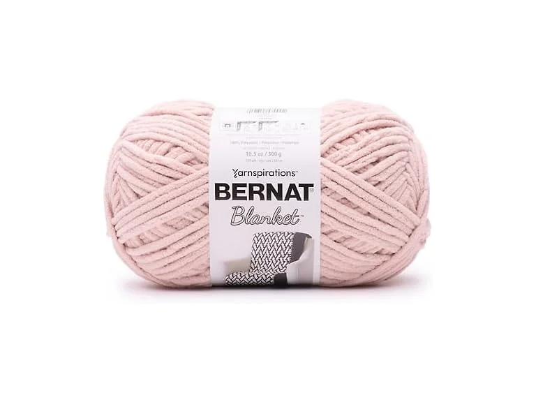 Bernat Blanket 10.5oz Yarn- Pink Dust