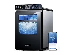 ecozy Nugget Ice Maker Countertop, 44 lbs/24H Ice Machine with APP Control
