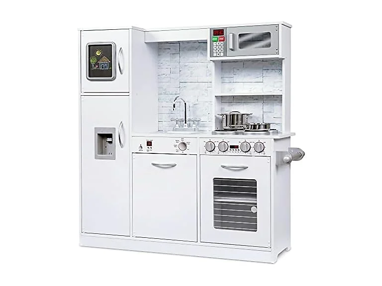 Wooden Kids Kitchen White
