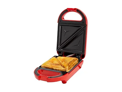 Tasty Mini Sandwich Maker Red