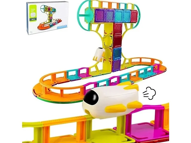 Hakol Magnetic Tiles Sky Track 64PCS