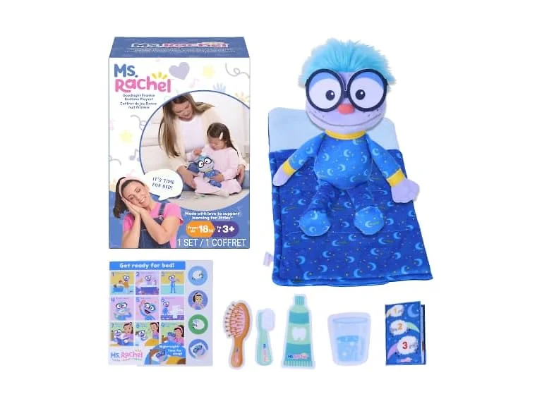 Ms. Rachel Goodnight Frankie, Bedtime Training Plush Toy