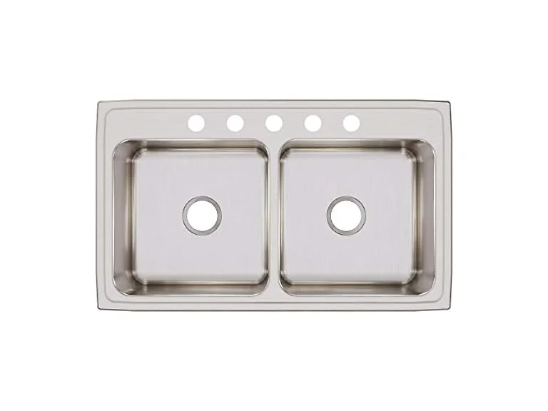 Elkay Equal Double Bowl Drop-in Stainless