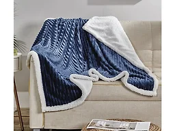 Luxury Home CORDUROY SBLT-NAV-K King Oversized Sher