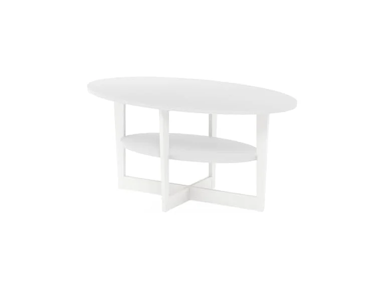 Furinno Coffee Table Walnut Black