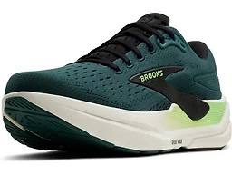 Brooks Ghost Max 3 Men's Shoes, Atlantic Deep/Black/Green, 11