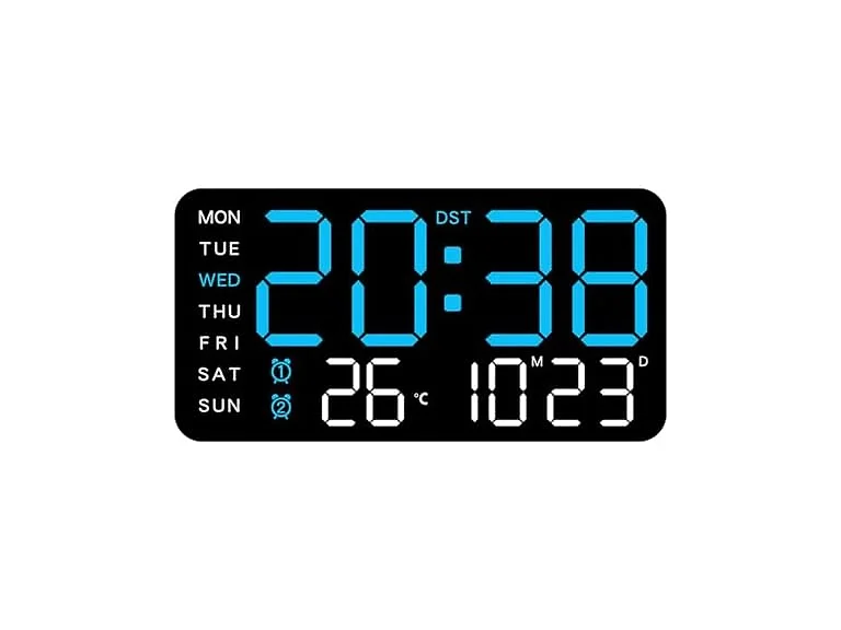 Sohodoo Led Digital Wall Clock