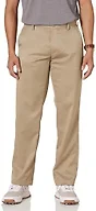 Amazon Essentials Men's Classic-Fit Stretch Golf Pant (Available in Big & Tall), Khaki Brown, 28W x 32L