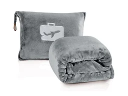 Luxury Home CFLY-PILLOW-BLK-GRA Micro Plus