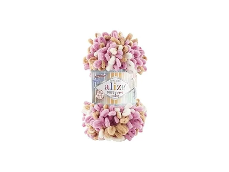 Alize Puffy Fine Color Baby Blanket Small