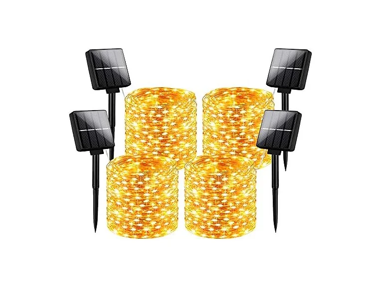 Brightever 4-Pack Solar String Lights