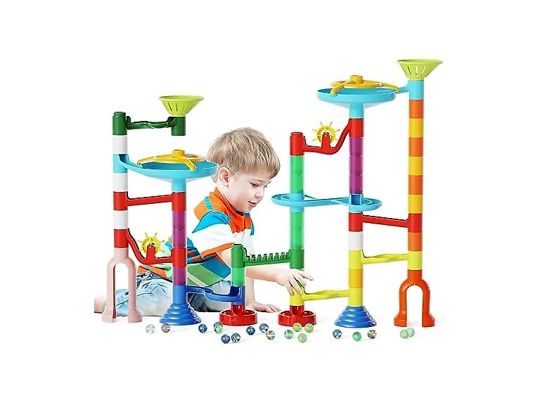 MaxTronic 110pc Marble Maze STEM Kids