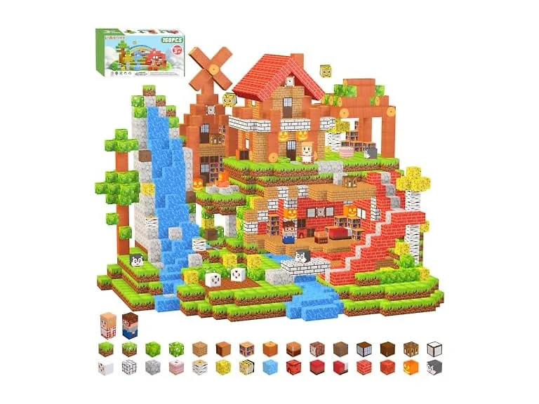 LionFuny 150PCS Magnetic Blocks