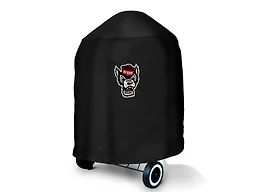 Logo Brands FWD-LGB-KTG-F915 College Team Kettle Grill Cover NC State Wolfpack 