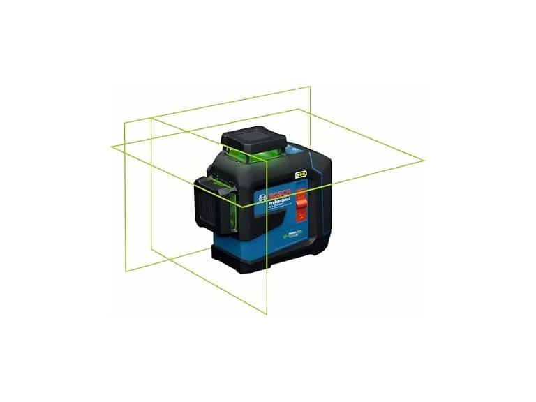 Bosch GLL300-42GL-RT-CR Green-Beam Three-Plane Laser
