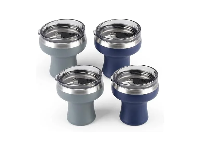 Insulated Stainless Steel Martini Glass, Set of 4
