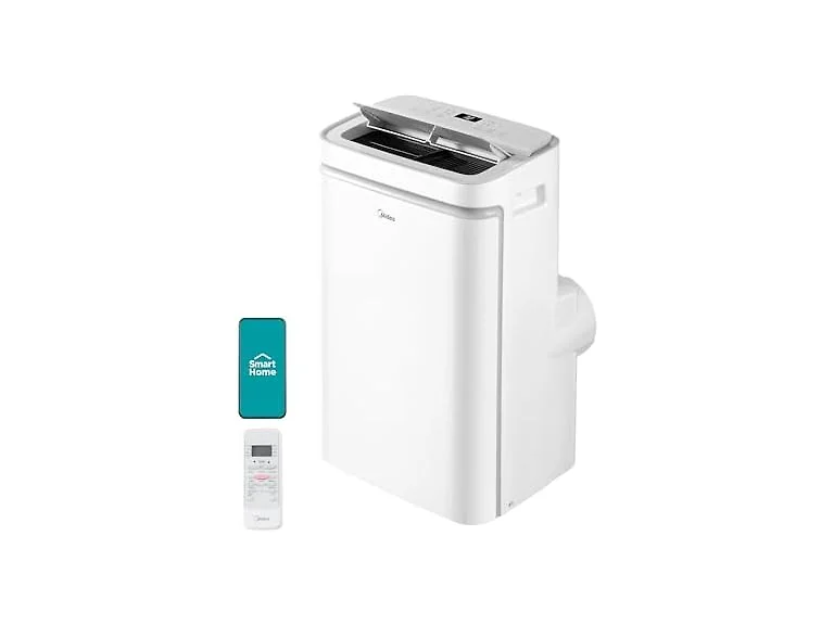 Midea 14,000 BTU ASHRAE (10,000 BTU SACC) Portable AC