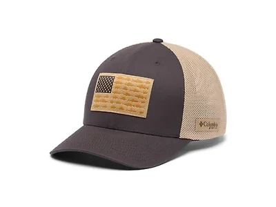 Columbia Unisex PFG Fish Flag Mesh Ball Cap (L/XL)