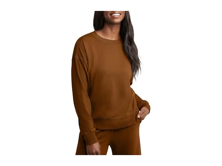 Hanes Women Originals French Terry Sweatshirt