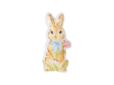 Mud Pie Stoneware Easter Bunny Serving Platte