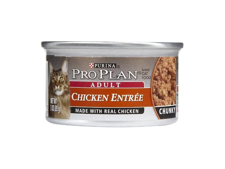 Purina Pro Plan Canned Adult Indoor Salmon And Rice Food, 3 Oz