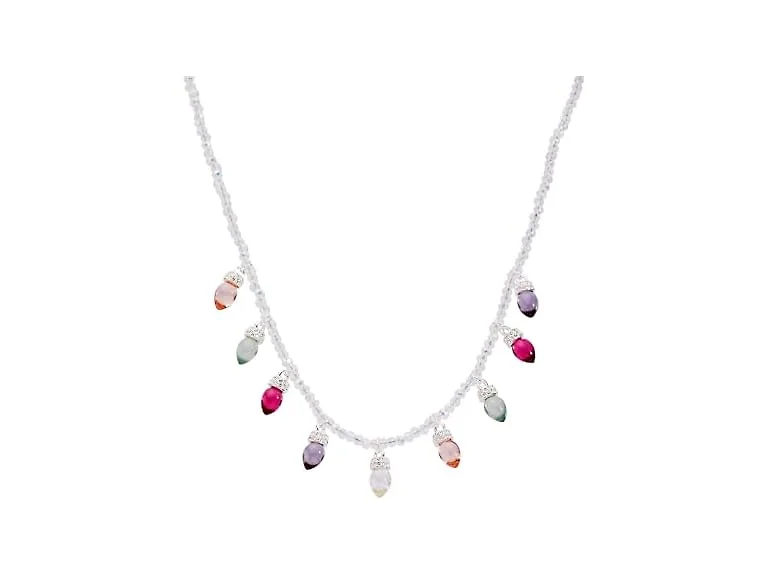 Alex and Ani Christmas Muted Light Bulb Necklace