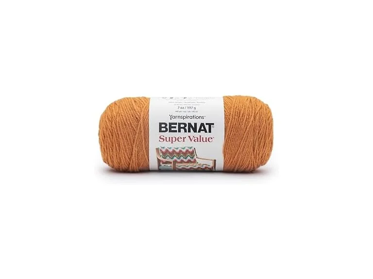 Bernat Super Value Solid Yarn-Masala
