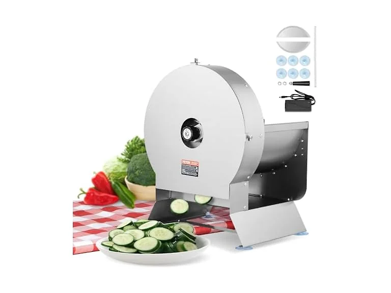 VEVOR Electric Vegetable Slicer, 0-0.5"/0-12mm