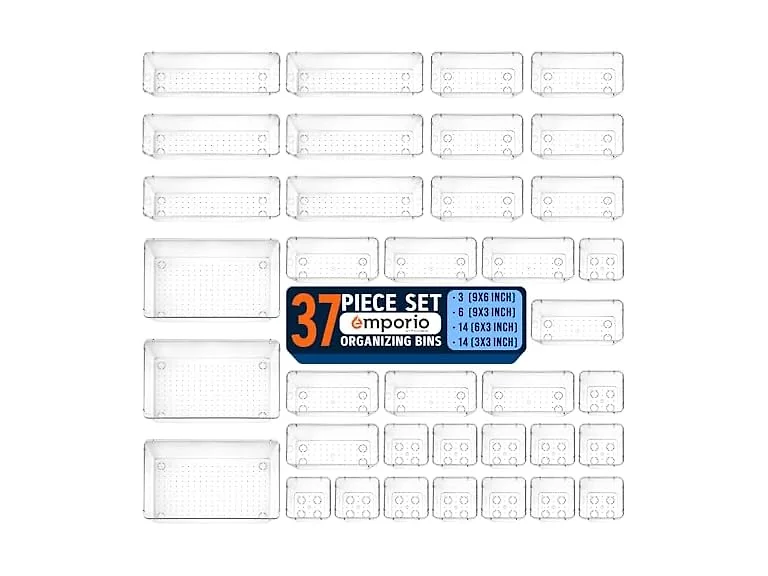 Emporio Kitchen Drawer Organizer Set