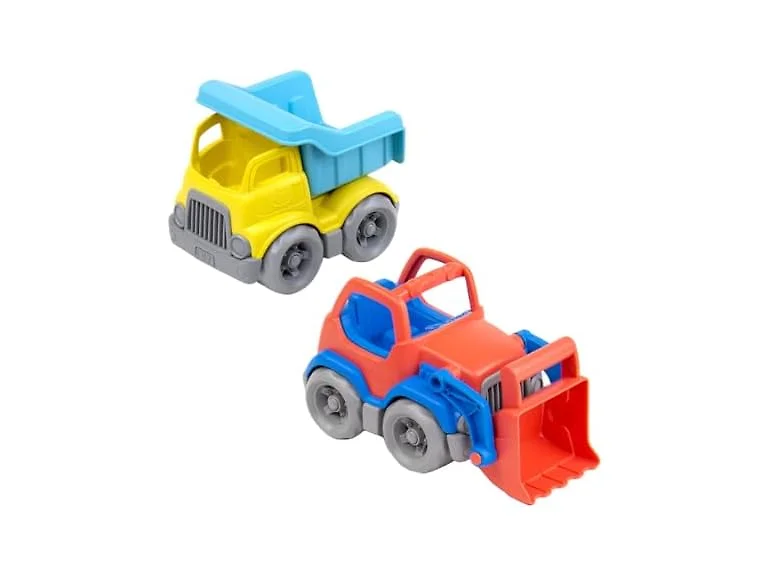 Green Toys OceanBound Dumper & Scooper Truck Set