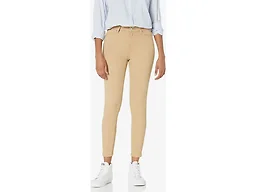 Amazon Essentials Women's Mid-Rise Stretchy Skinny Jeans, Light Camel, 0 Short