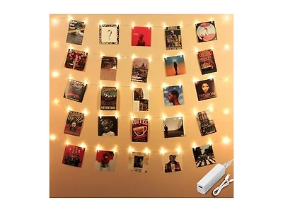 Lakumu Clip Fairy Lights 33FT