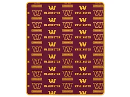 NFL Team Logo Soft Blanket - Washington Commanders