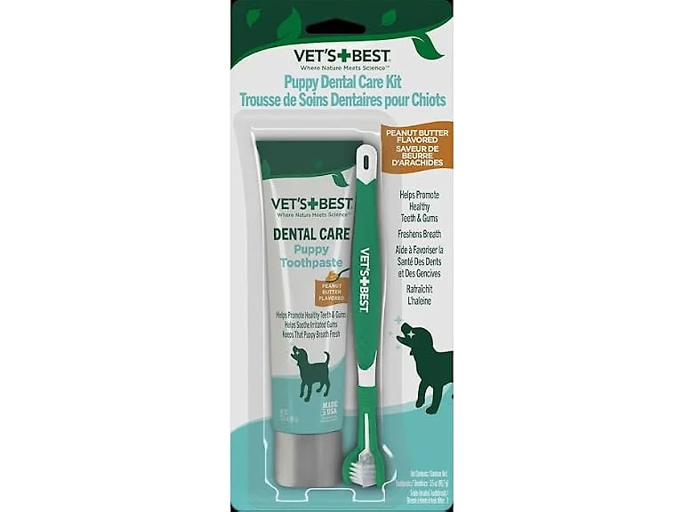 Vet's Best Dog Toothpaste & Toothbrush