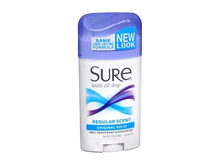 Sure Wide Solid Anti-perspirant & Deodorant, Regular - 1.7 Oz