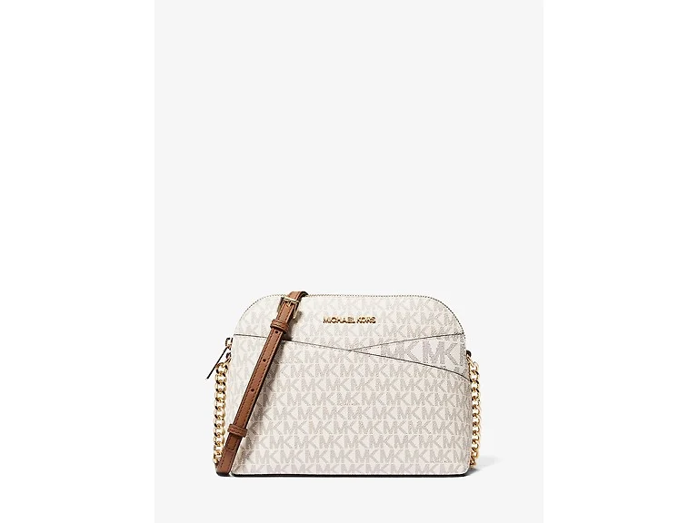 Jet Set Travel Medium Logo Dome Crossbody Bag