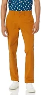 Amazon Essentials Men's Slim-Fit All-Day Stretch Casual Chino Pant, Dark Camel, 38W x 34L