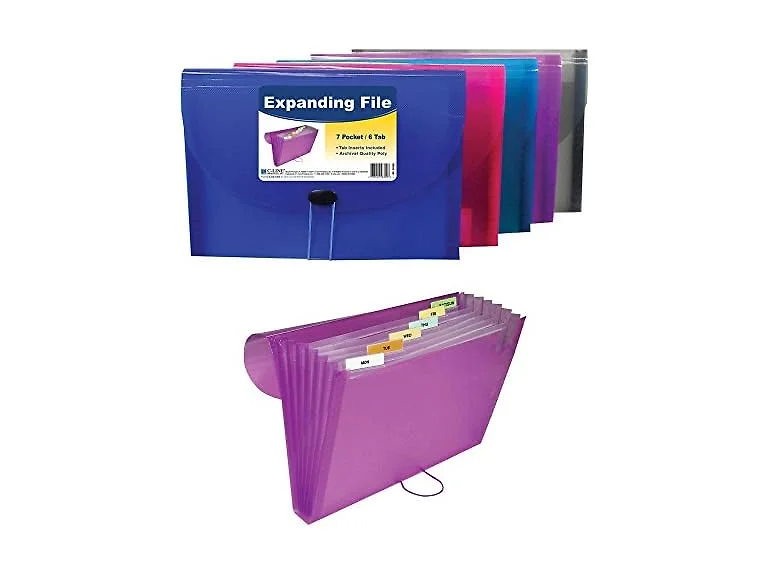 W 7 Pocket Expanding File