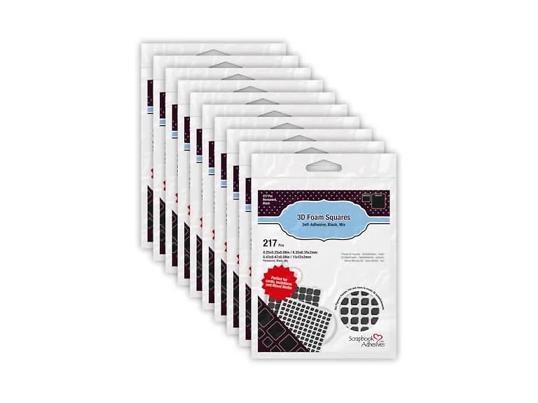 Scrapbook Adhesives by 3L, Pre-Cut 3D Foam Square