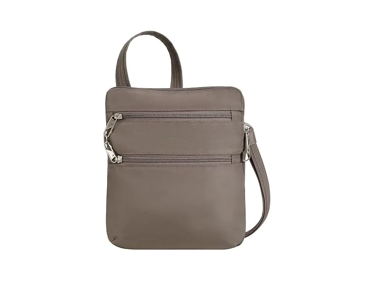Travelon Anti-theft Classic Slim Double Zip Crossbody