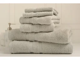 6-Piece Zero Twist Cotton Towel Set