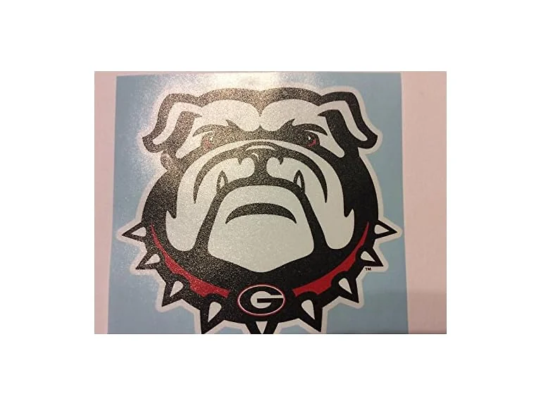 Georgia Bulldog Extra Large Die Cut Vinyl Dec