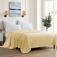 Grand Hotel Waffle Weave Cotton Blanket