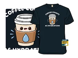Coffee Counts as Hydration