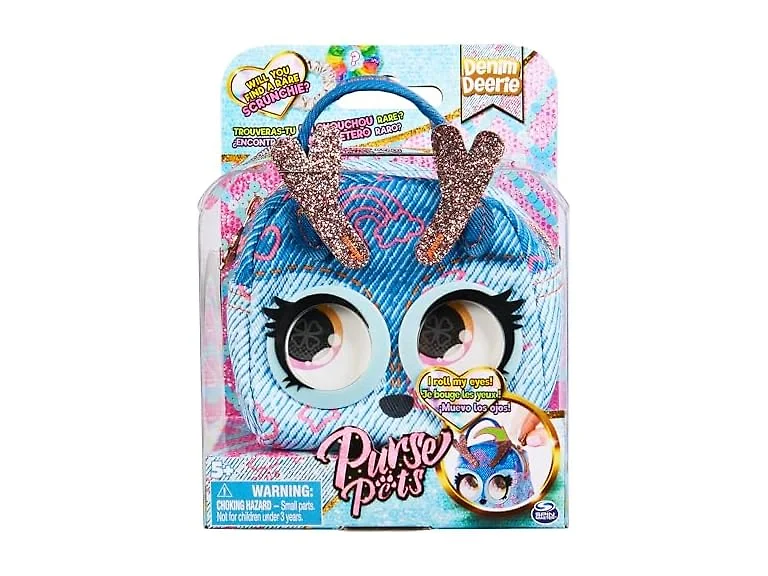 Purse Pets Denim Deerie